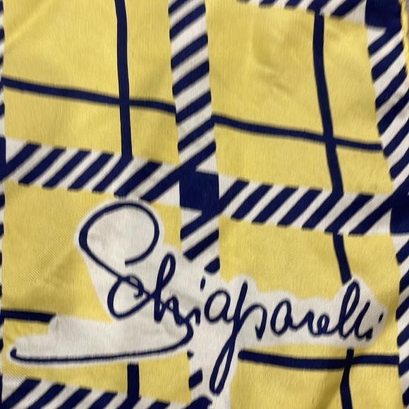 Elsa Schiaparelli 100% Luxe Silk scarf from 1950's. - Picture 3 of 6